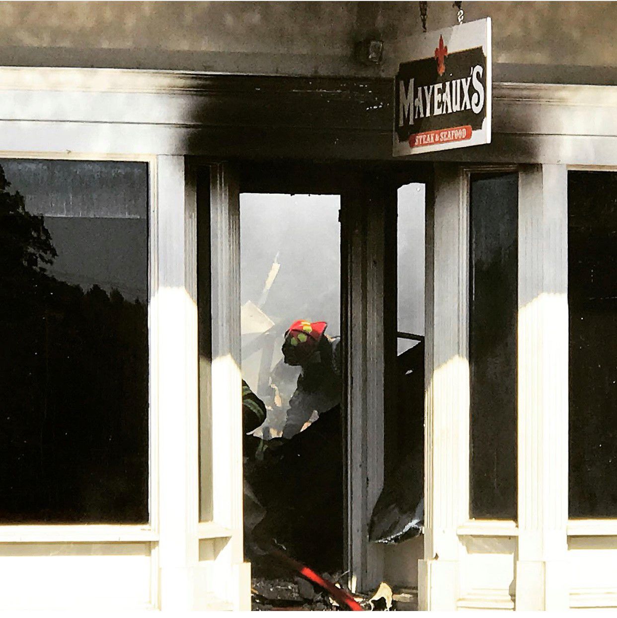 Mayeaux's fire April 30, 2020